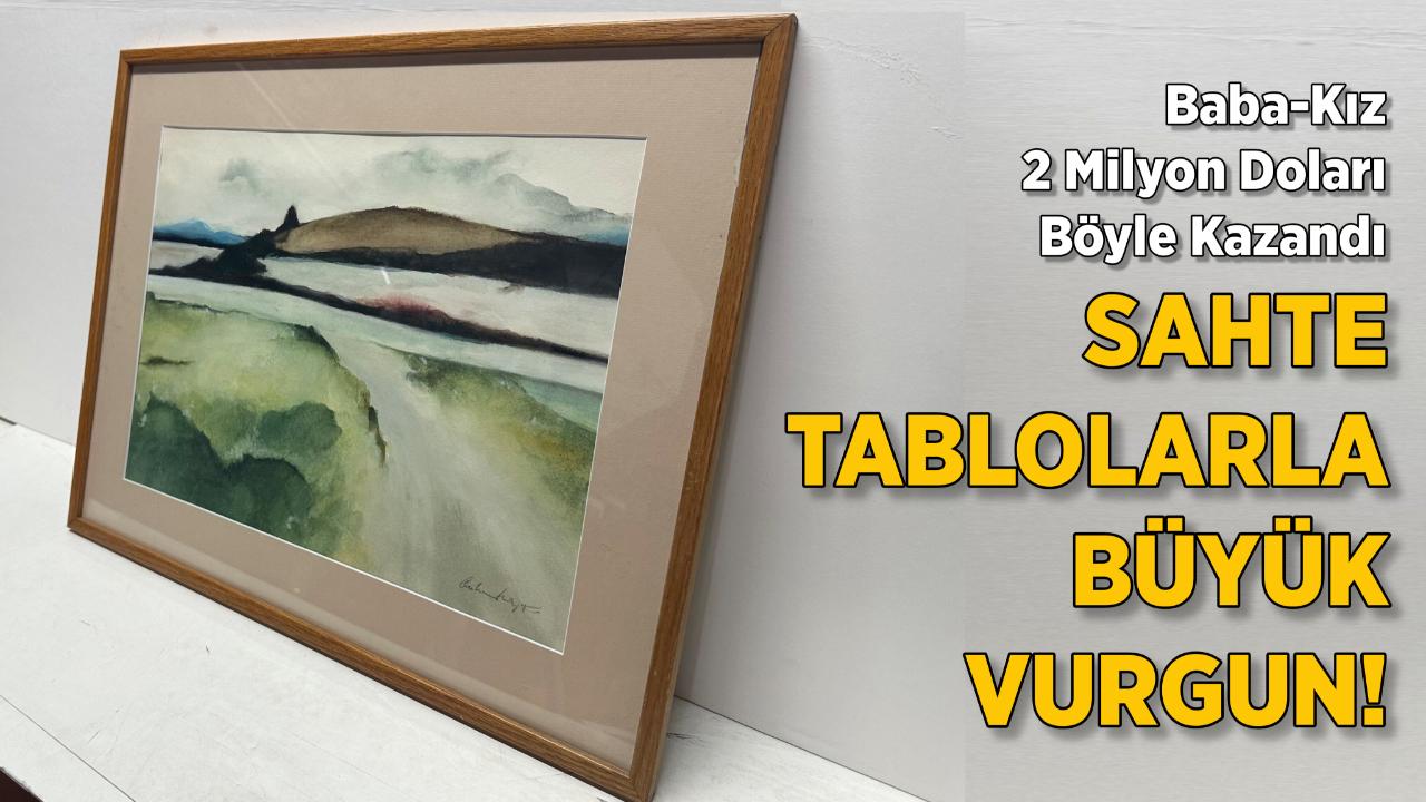 200 Sahte Tabloyla 2 Milyon Dolarlık Vurgun!