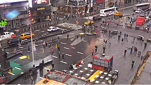 New York'ta Sokaklar Boşaldı (CANLI)