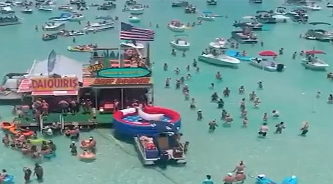 Crab island Florida Reklam Verdi