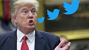 Trump Twitter'da Eriyor
