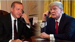 Erdoğan'dan Trump'a Teşekkür