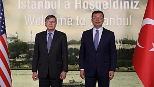 ABD Büyükelçisi Satterfield İmamoğlu ile Görüştü 