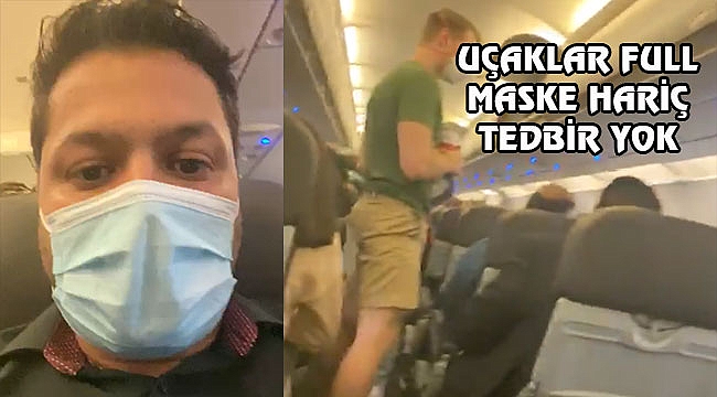 Amerikan Yolcu Uçaklarında Corona Tedbirleri