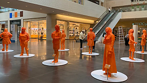 Dallas'ta Burçin Mutlu Pakdil'in Heykeli Dikildi