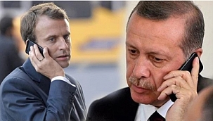 Erdoğan ve Macron Telefonda Görüştü 