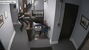 Ohio'da Zanlı Mahkemeden Böyle Kaçtı