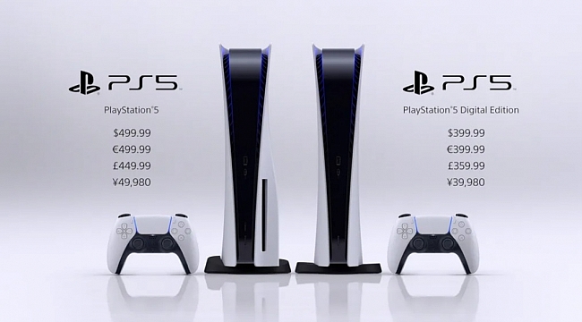 Sony PS5'in Fiyatını ve Çıkış Tarihini Açıkladı