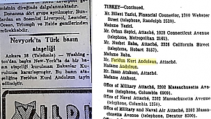 New York Basın Ateşeliği 1947'de Kuruldu