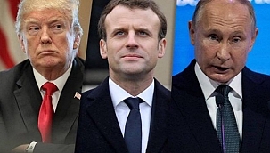 Putin, Trump ve Macron'dan Ateşkes Çağrısı