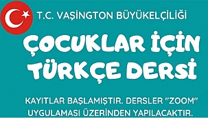 Washington Büyükelçiliğinden Türkçe Derslerİ