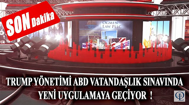 ABD Vatandaşlık Sınavında Değişiklik!