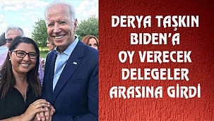 Derya Taşkın, Passaic'ten Biden Delegesi Seçildi