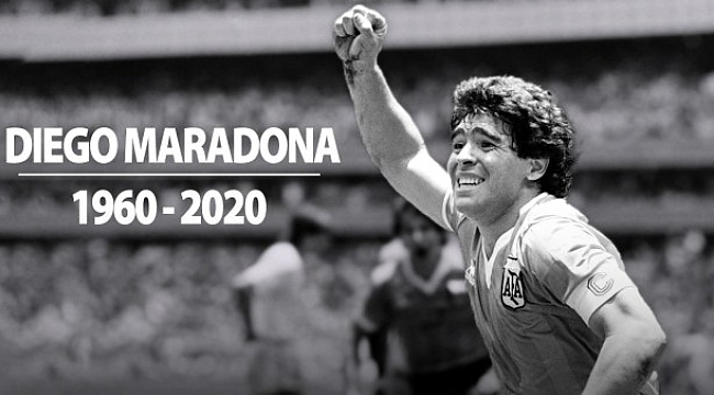 Efsane Futbolcu Maradona Hayatını Kaybetti!