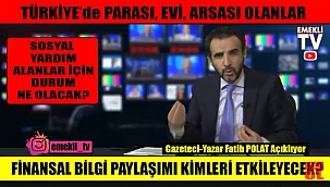 Finansal Bilgi Paylaşımı İçin Son 40 Gün!