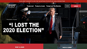 Komedyenler, Trump'a Sahte Seçim Sitesi Hazırladı