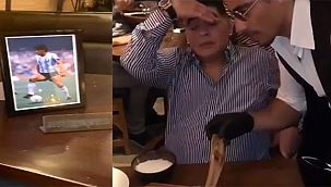 Nusret, Maradona'nın Masasını Rezerve Etti