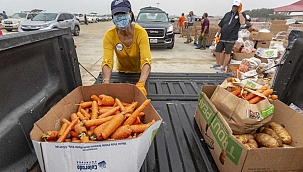 Teksas'ta Yardım Kuyruğu