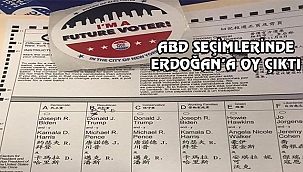 Trump'ın Üstünü Çizip Erdoğan'a Oy Verdiler