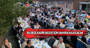 NJ Bergen Camii'nde Kadir Gecesi Sokak İftarı