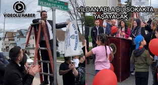 Paterson'da Vildan Ablanın Adı Sokağa Verildi