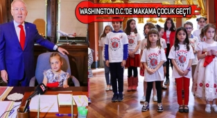 Washington D.C.'de Elçilik Makamına Türk Çocuk