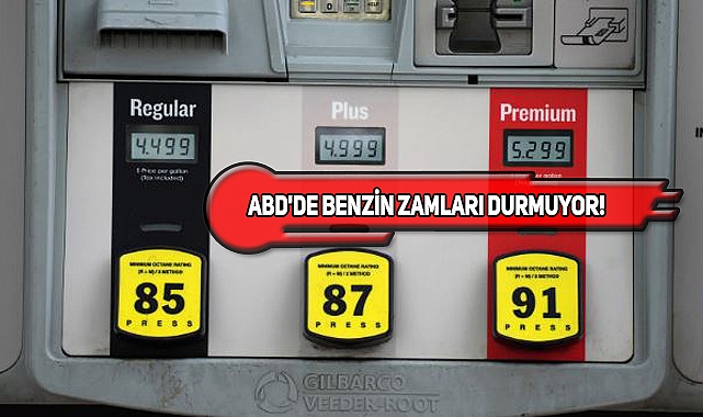 ABD'de Benzine Büyük Zam!
