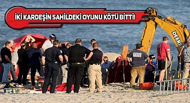 ABD'de Oyunda Kazdıkları Kumun Altında Kaldılar