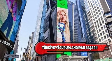 Aleyna Tilki Global Elçi Olarak Times Meydanı'nda