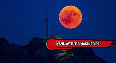 Bugün 'Kanlı Ay Tutulması' Gerçekleşti