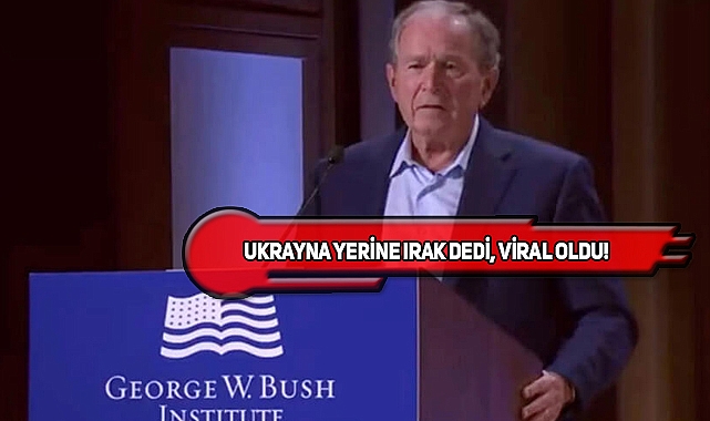 Bush'un Gafı Kendisiyle Çeliştiğini Kanıtladı!