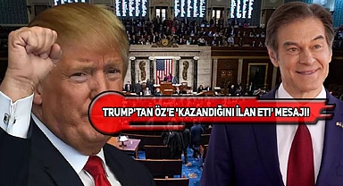 Dr. Öz Seçimi Rahat Kazanamadı, Trump Küplere Bindi!