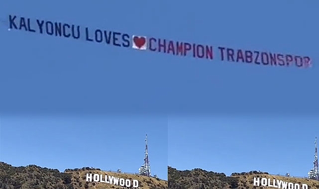 Hollywood Semalarında Trabzonspor Aşkı