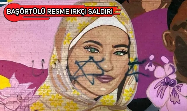 New Jersey'de Başörtülü Kadın Figürüne Irkçı Saldırı