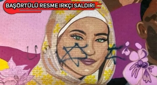 New Jersey'de Başörtülü Kadın Figürüne Irkçı Saldırı