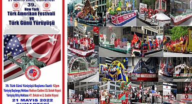 New York'ta 39. Türk Günü Yürüyüşü 20 Mayıs'ta...