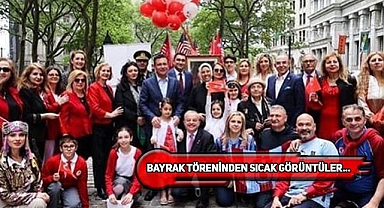 NY Cumhuriyet Okulu Bayrak Çekme Töreni