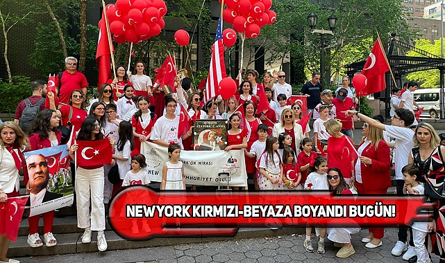 NY'da 39. Türk Günü Yürüyüşü Coşkusu Yaşanıyor
