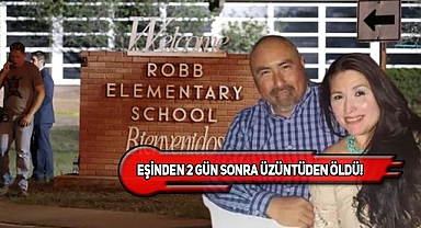 Texas'ta Katledilen Öğretmenin Eşi Acıya Dayanamadı