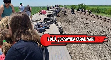 ABD'de 243 Yolculu Tren Raydan Çıktı