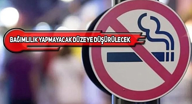 ABD'de Satılan Sigaraların Nikotin Oranı Azaltılacak
