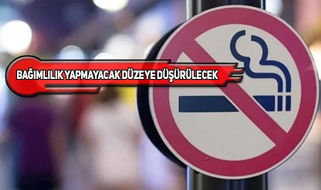 ABD'de Satılan Sigaraların Nikotin Oranı Azaltılacak