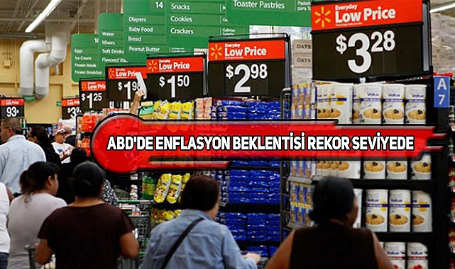 ABD'de Tüketicilerin Enflasyon Beklentisi!