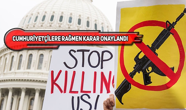 ABD'de Yarı Otomatik Silah Satın Alma Yaşı 21 Oldu!