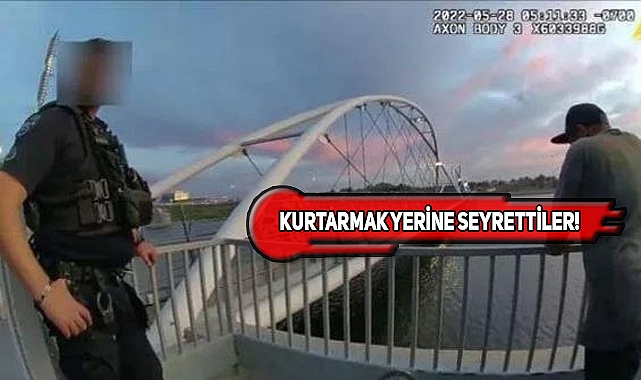 Arizona'da Nehirde Boğulan Kişiyi 3 Polis Seyretti!