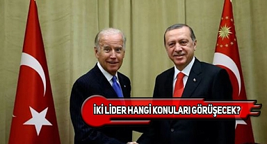 Biden ve Erdoğan'ın Yarın Görüşmesi Bekleniyor