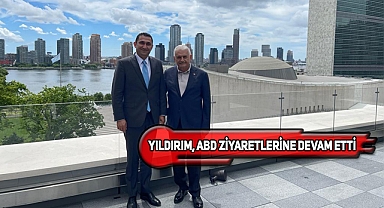 Binali Yıldırım New York Türkevi'nde