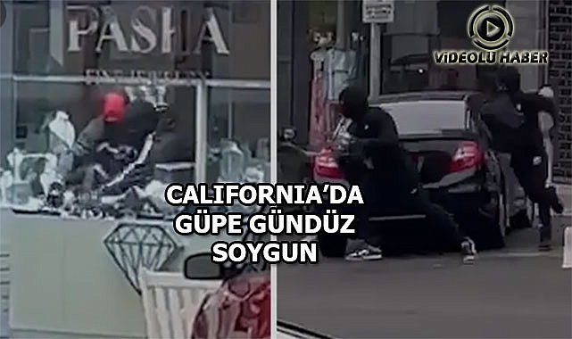 California'da Türk Kuyumcuyu Böyle Soydular