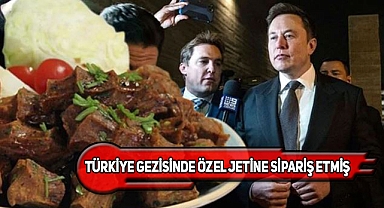Elon Musk'ın Özel Uçağına Çiğ Köfte Siparişi
