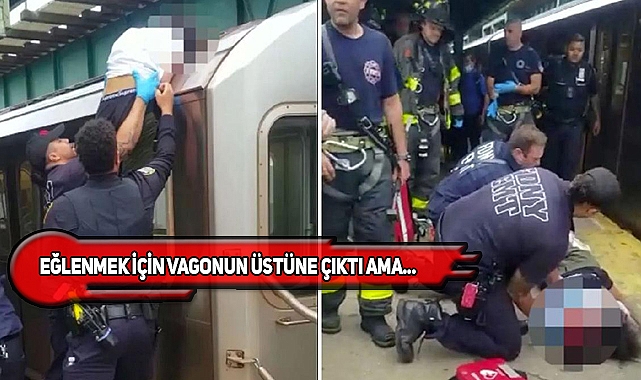 New York Metrosunda Kaza Geliyorum Dedi!
