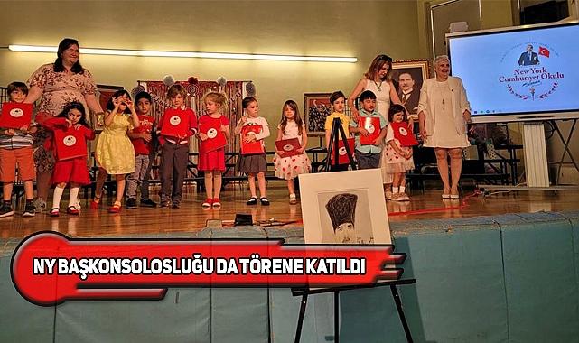 NY Cumhuriyet Okulu'nun Mezuniyet Coşkusu